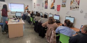 Formación en competencias digitales en el NCC de Valverde de Leganés