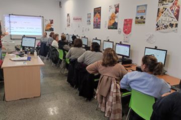 Formación en competencias digitales en el NCC de Valverde de Leganés